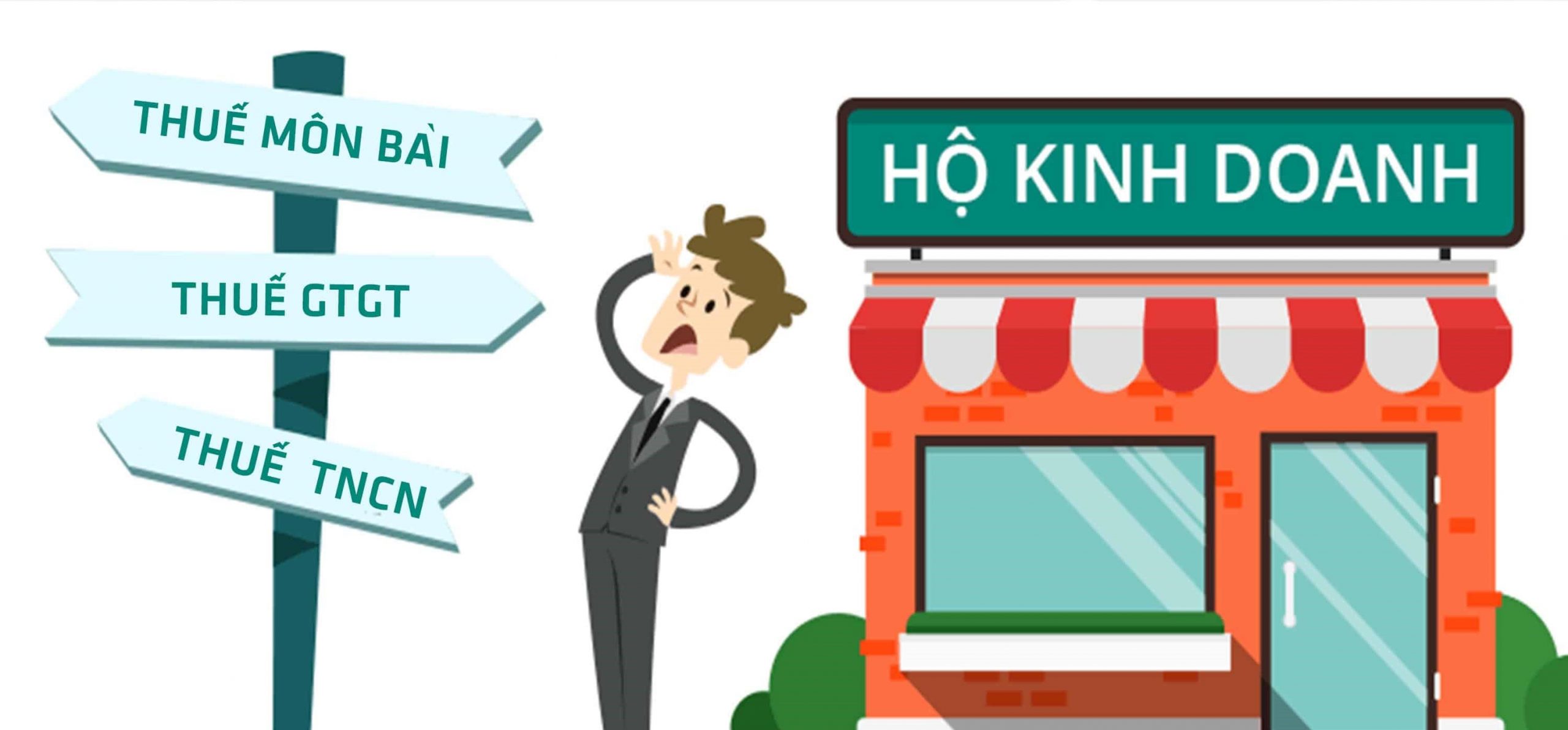 Các loại thuế của hộ kinh doanh cá thể